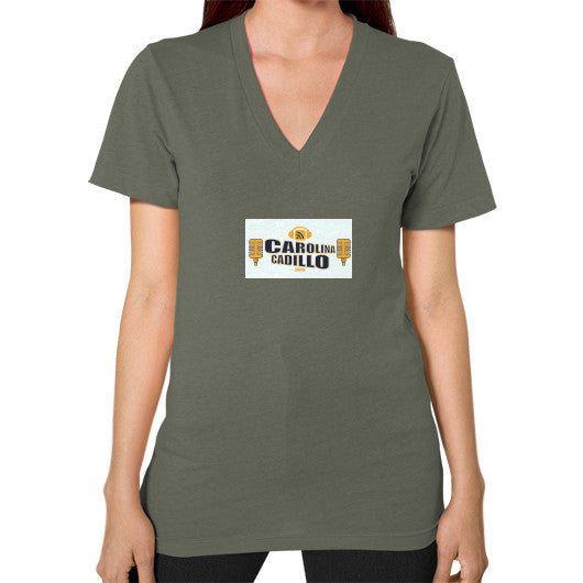 V-Neck (on woman) Lieutenant - Carolina Cadillo Merchandise