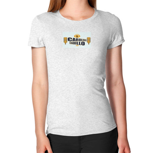 Women's T-Shirt Ash grey - Carolina Cadillo Merchandise