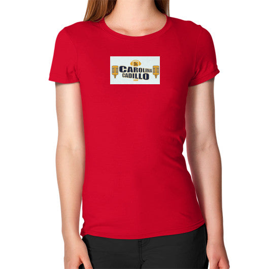 Women's T-Shirt Red - Carolina Cadillo Merchandise