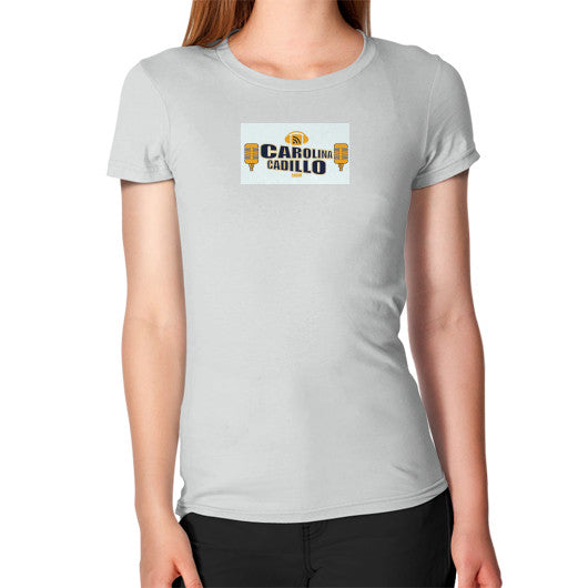 Women's T-Shirt Silver - Carolina Cadillo Merchandise